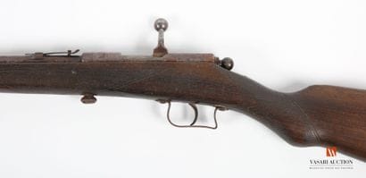 Carabine à verrou mono coup calibre 6 mm,...