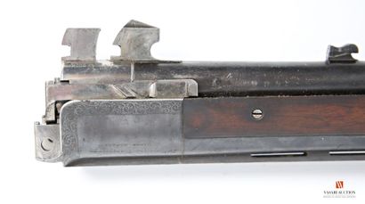 Fusil de chasse à platines AYA, canons superposés...