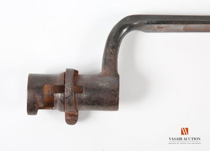 Baïonnette à douille AN 9, lame de 39 cm,...