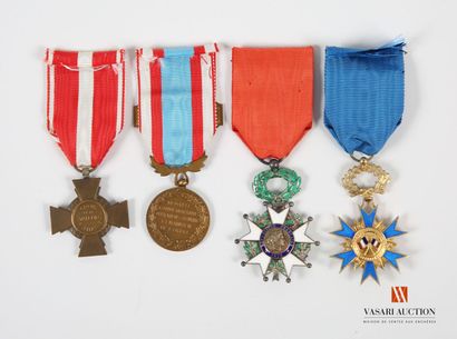 Ordre de la Légion d'honneur, étoile de chevalier...