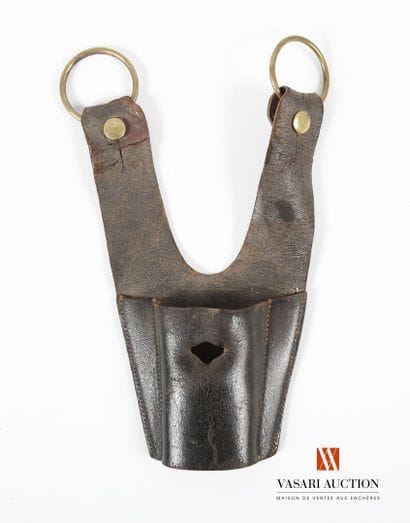 Porte-épée de glaive type 1816 ou 1831, cuir...