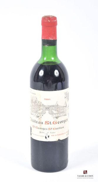 1 bouteille	Château St GEORGES	St Georges...