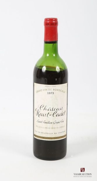 1 bouteille	Château HAUT CADET	St Emilion...