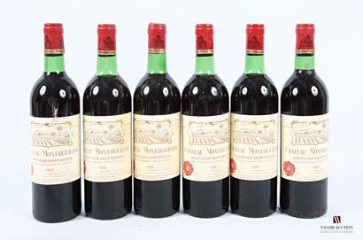 6 bouteilles	Château MONTAIGUILLON	Montagne...