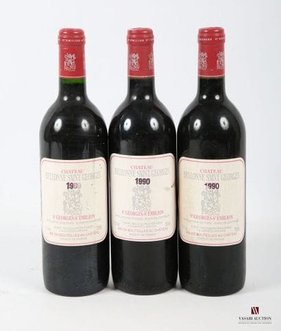 3 bouteilles	Château BELLONNE SAINT GEORGES	St...