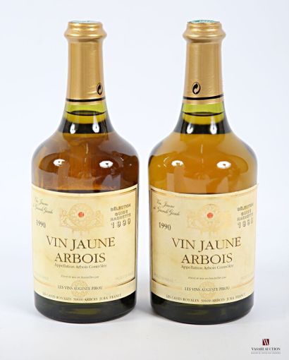 2 bouteilles	VIN JAUNE ARBOIS mise Auguste...