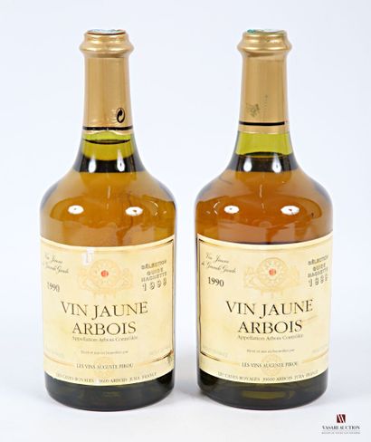 2 bouteilles	VIN JAUNE ARBOIS mise Auguste...