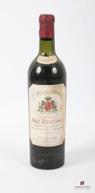 1 bouteille	Château HAUT RENAISSANCE	Bordeaux...