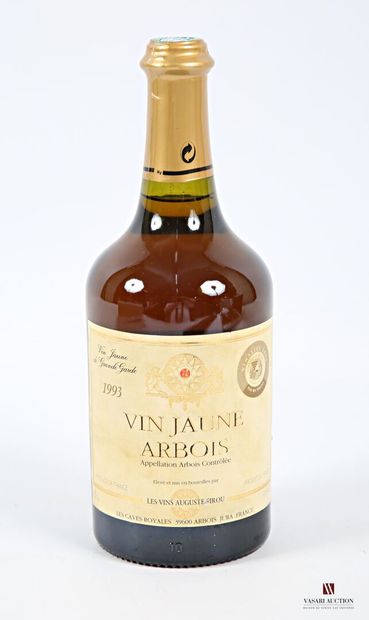 1 bouteille	VIN JAUNE ARBOIS mise Auguste...