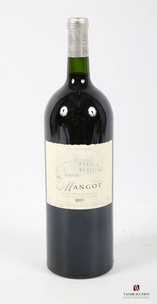 1 magnum	Château MANGOT	St Emilion GC	2000
	Cuvée...