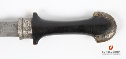 Couteau de ceinture Koumya, lame courbe de...