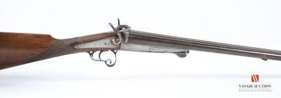 16-gauge pinfire shotgun, 73.5 cm double...