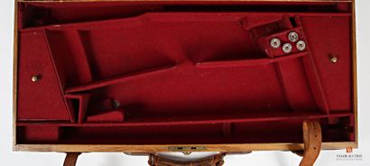 Superbe mallette double pour paire de fusils,...