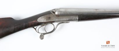12-gauge shotgun, central percussion by external...