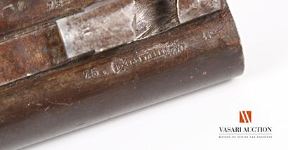 16-gauge pinfire shotgun, 73.5 cm double...