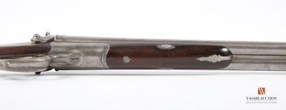 12-gauge pinfire shotgun, 75 cm Damascus...