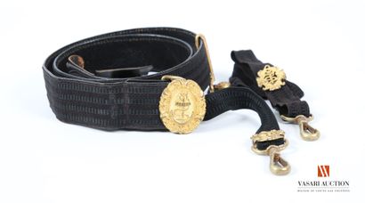 Ceinturon de petite tenue d'officier de marine...