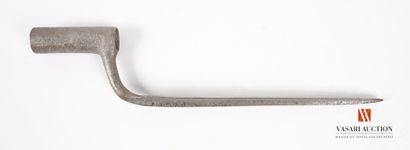 Baïonnette à douille du type 1730, lame triangulaire...