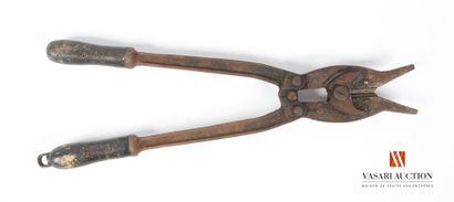 Pince coupe barbelés allemande, métal et...