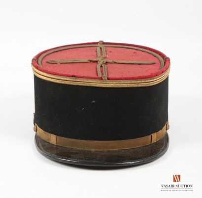 Infantry lieutenant's kepi, black headband...