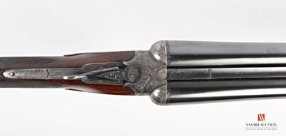 Hammerless shotgun calibre 12/65, English...