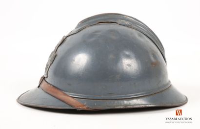 Casque Adrian modèle 1915, rare attribut...