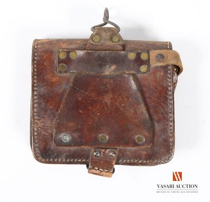 Cartouchière de cavalerie modèle 1898, cuir...
