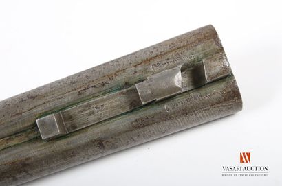 16-gauge pinfire shotgun, 75 cm table barrels,...