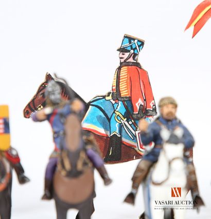 Figurines militaires et divers : Grognard...