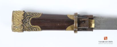 Nécessaire de voyage chinois, étui en métal...
