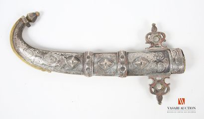 Couteau de ceinture Koumya, belle lame courbe...