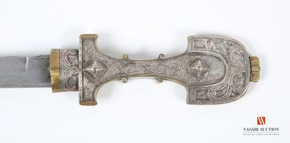 Couteau de ceinture Koumya, belle lame courbe...