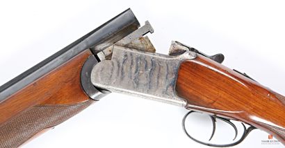 Italian hammerless shotgun, calibre 12/70,...