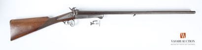 16-gauge pinfire shotgun, 73.5 cm double...