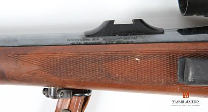 Browning rifle, European model, 7 x 64 caliber,...