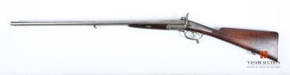 12-gauge pinfire shotgun, 75 cm Damascus...