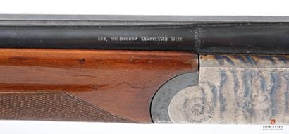 Italian hammerless shotgun, calibre 12/70,...