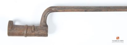 Baïonnette à douille , lame quadrangulaire...
