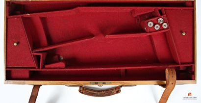 Superbe mallette double pour paire de fusils,...