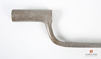 Baïonnette à douille du type 1730, lame triangulaire...