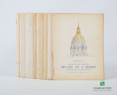 [REVUE DU MUSEE DE L'ARMEE]
Lot comprenant...