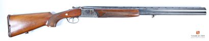 Italian hammerless shotgun, calibre 12/70,...