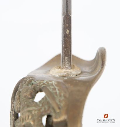 Sabre d'officier modèle 1889, lame droite...