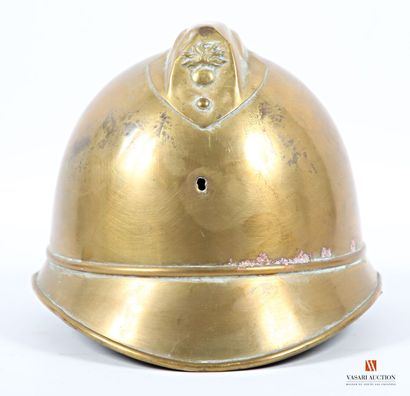 Casque laiton de Sapeur-pompier modèle 1923,...