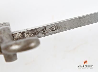 Sabre-baïonnette modèle 1871, lame de 465...