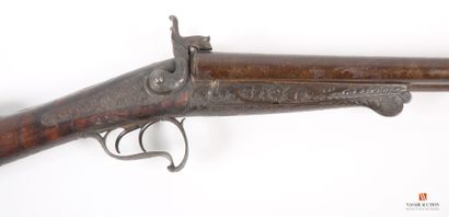 Joli fusil à broche stéphanois calibre 16,...