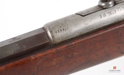 Fusil réglementaire Mauser Gewehr 1871 modifié...