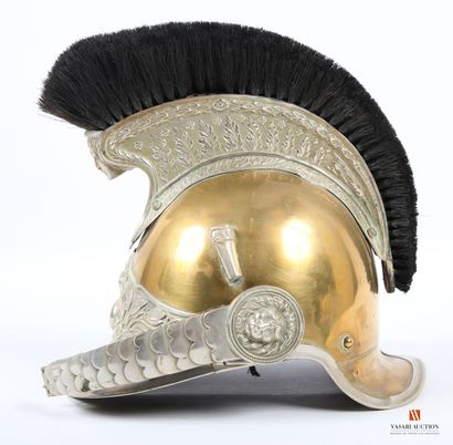 Casque troupe de gendarme à pied modèle 1912,...