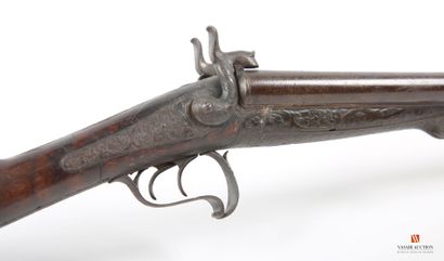 Joli fusil à broche stéphanois calibre 16,...