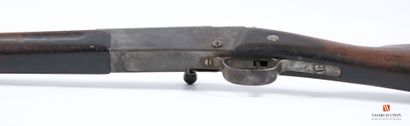 Fusil Lebel transformé chasse, boitier marqué...
